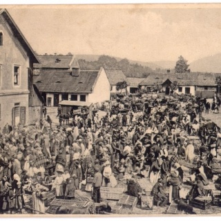 Krzeszowice, jarmark 1907 r.