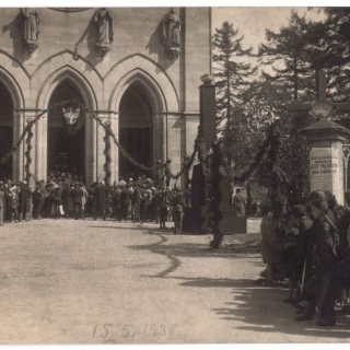 Krzeszowice, kościół 1935 r.