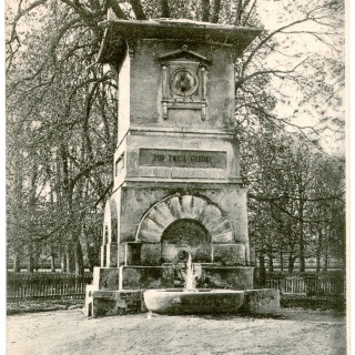 Kapliczka, źródło wody siarczanej (1903)